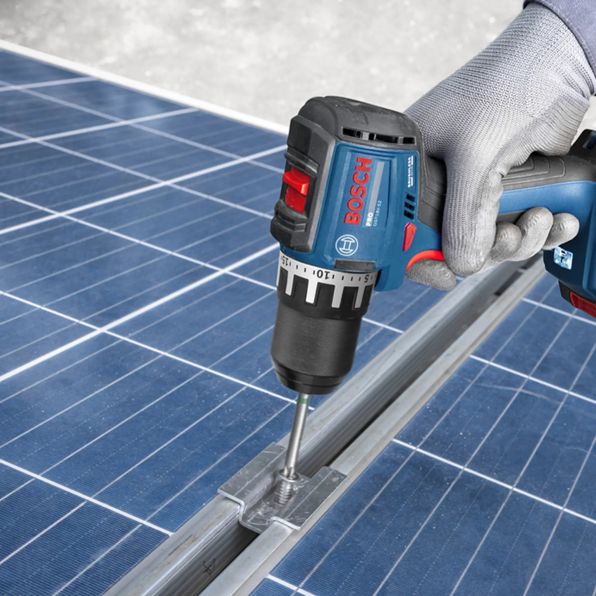 Wiertarko-wkrętarka akumulatorowa Bosch GSR18V-52 PRO 18 V 2 Ah