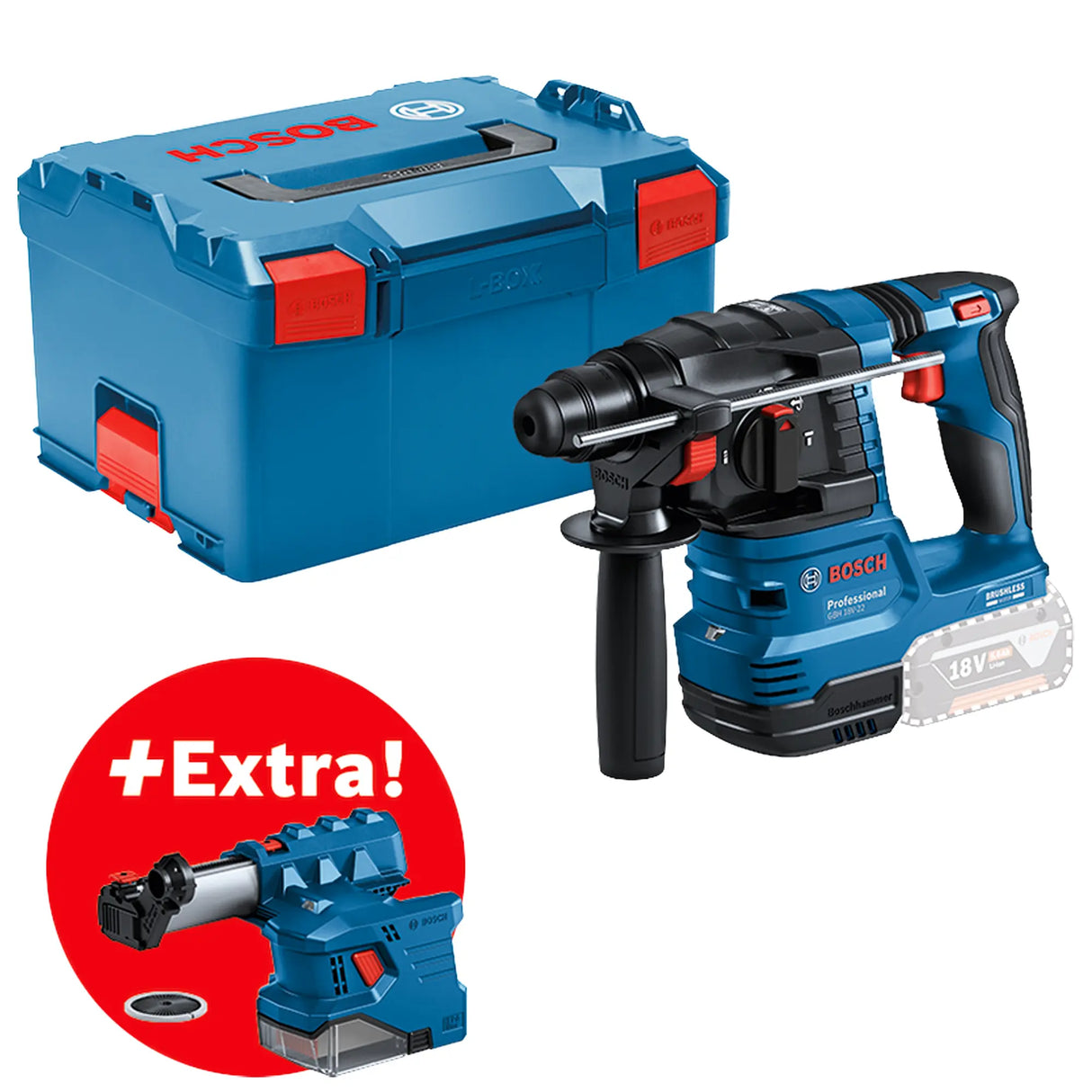 Młotowiertarka Bosch GBH 18V-22 PRO 18 V