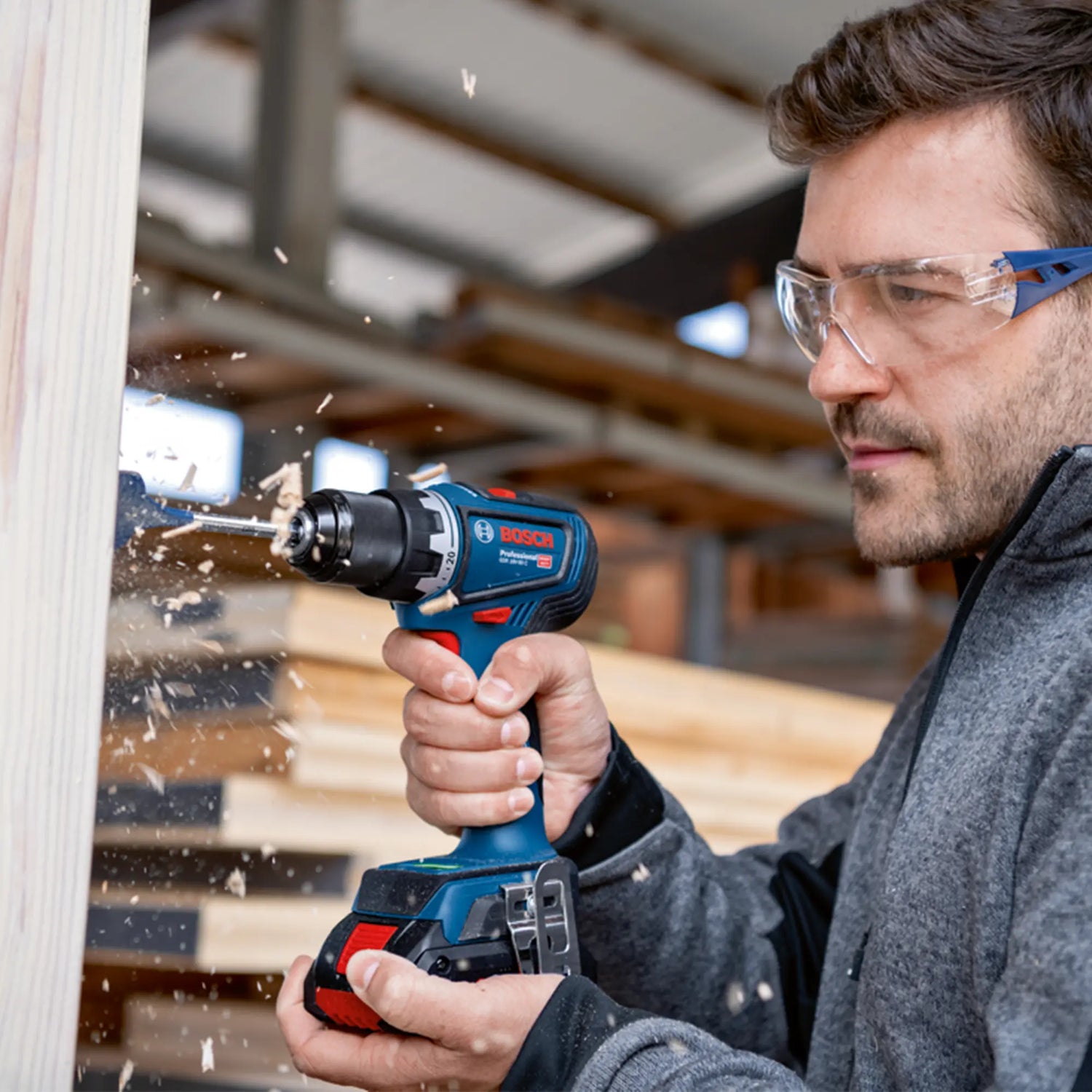 Trapano Avvitatore Bosch GSR 18V-90 C 4Ah