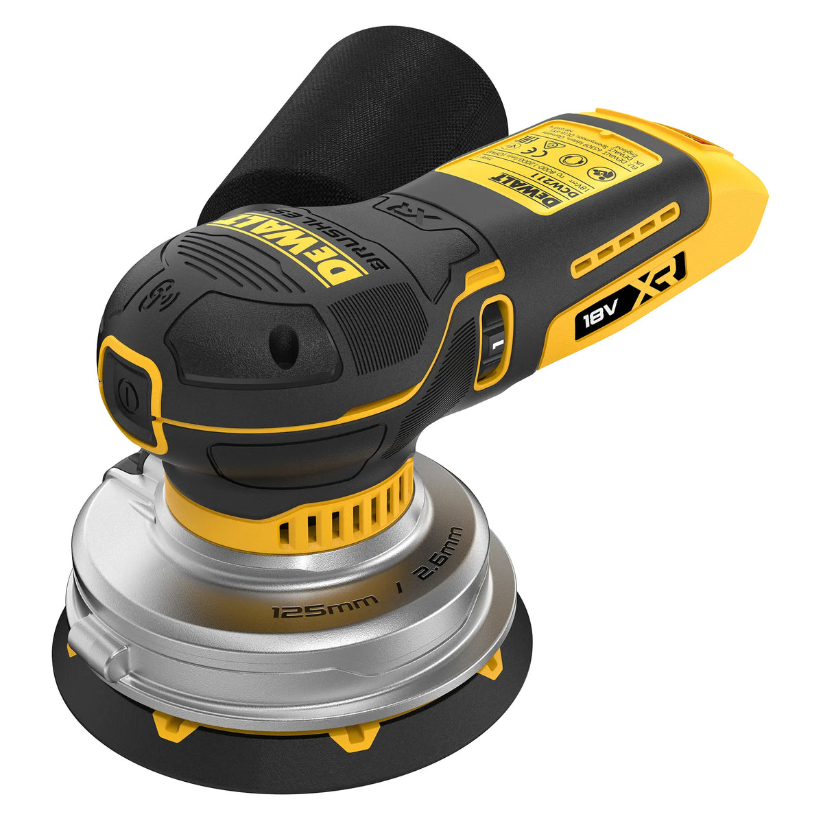 Levigatrice Rotorbitale Dewalt DCW211P2-QW 18V 5Ah
