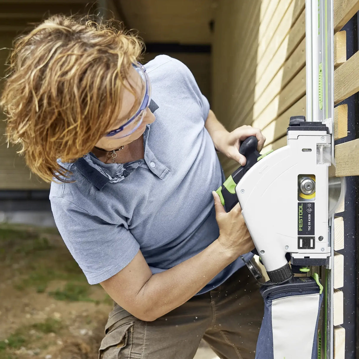 Sega ad affondamento Festool TSC 55 KSEB-Basic 18V