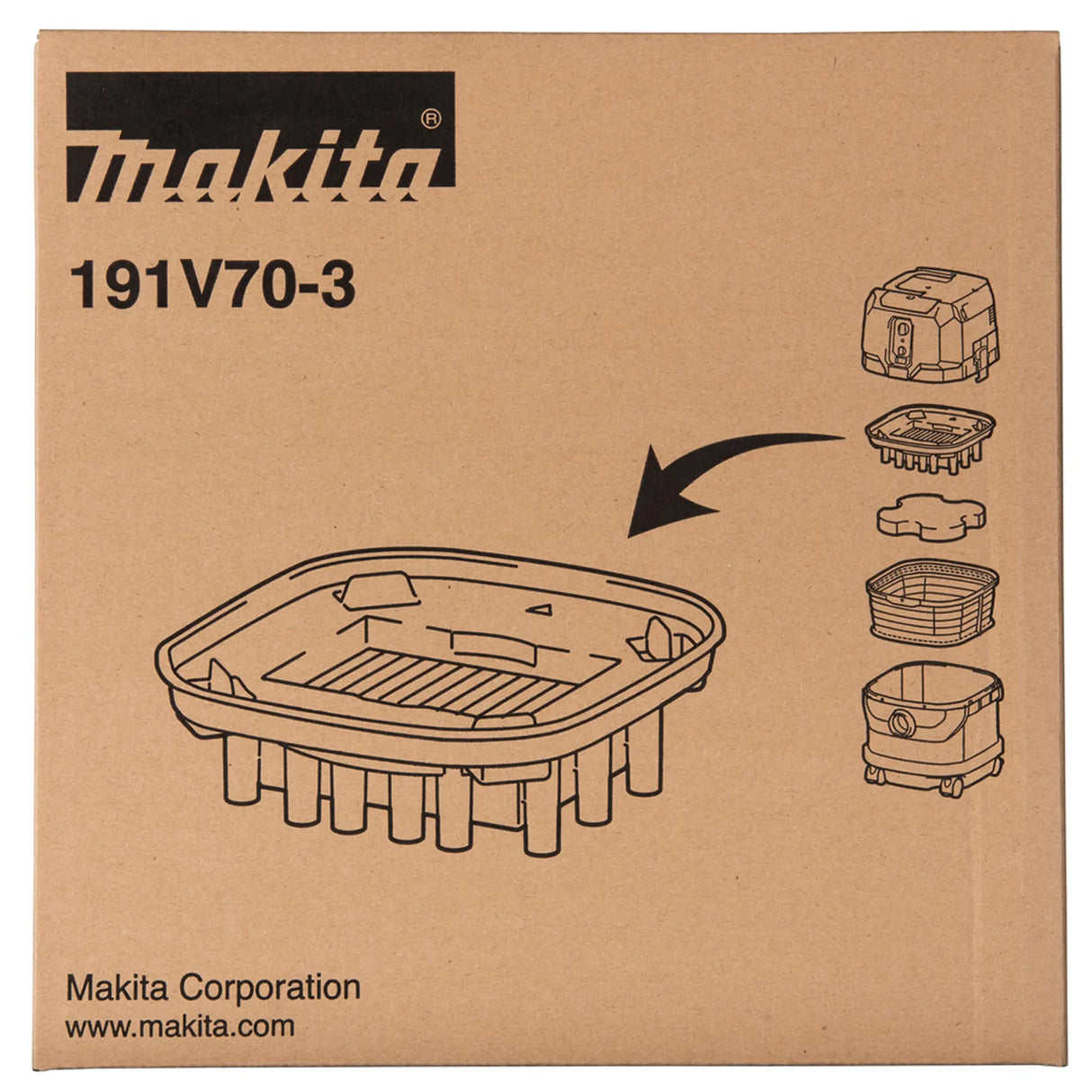 Filtro HEPA Makita 191V70-3