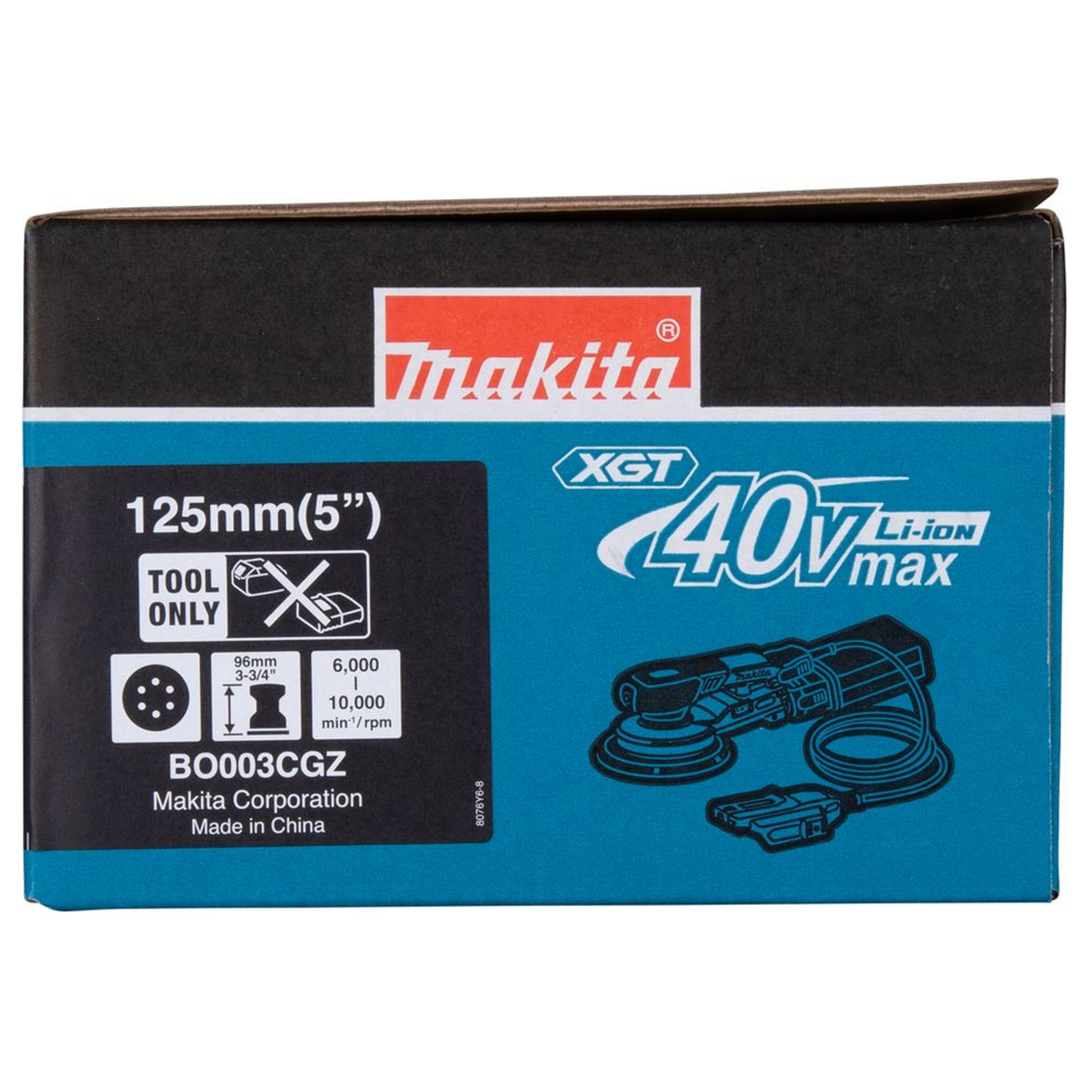 BO003CGZ - Szlifierka mimośrodowa Makita BO003CGZ 40 V - Zdjęcie 20