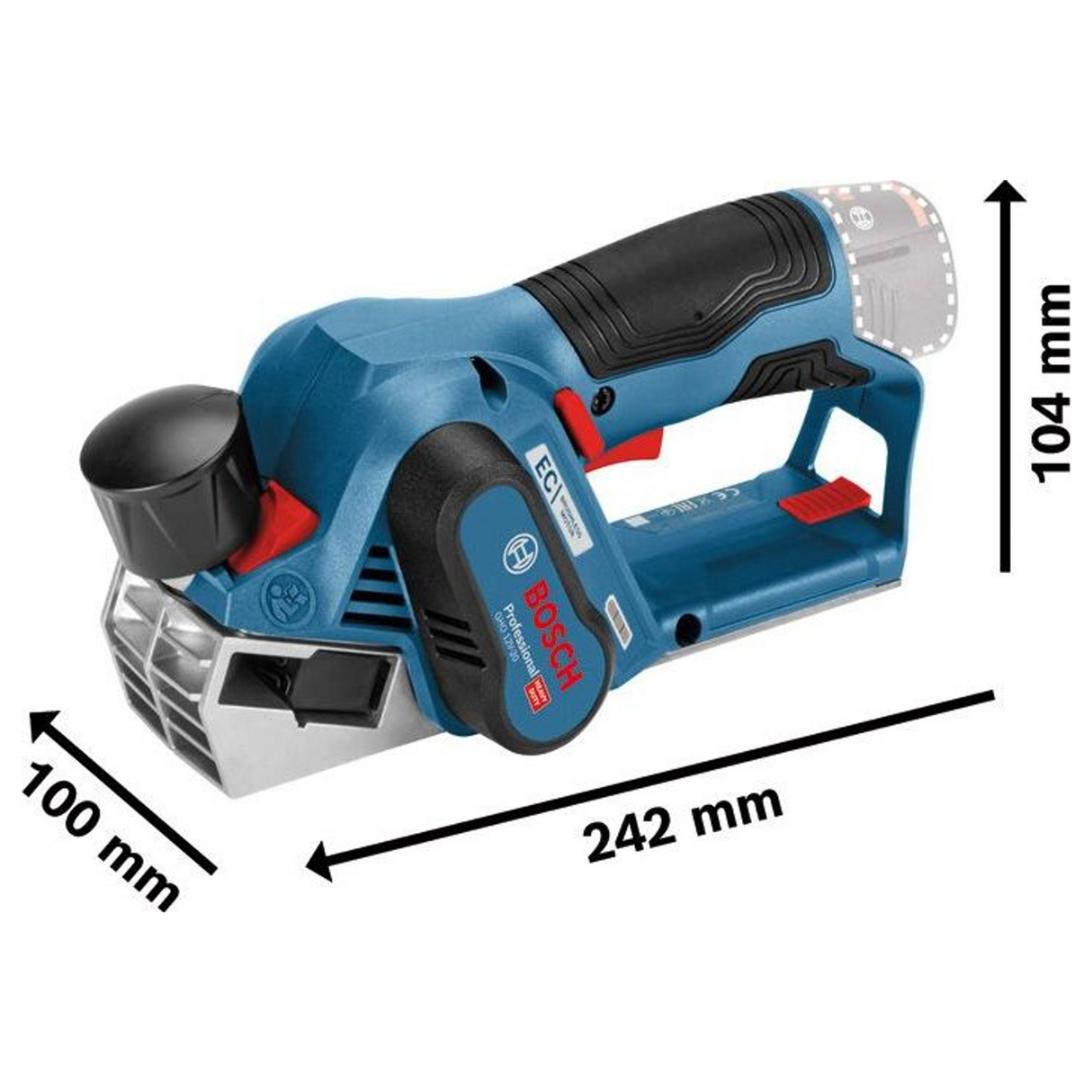 06015A7001 - Strugarka Bosch GHO 12V-20 PRO 12V - Zdjęcie 23