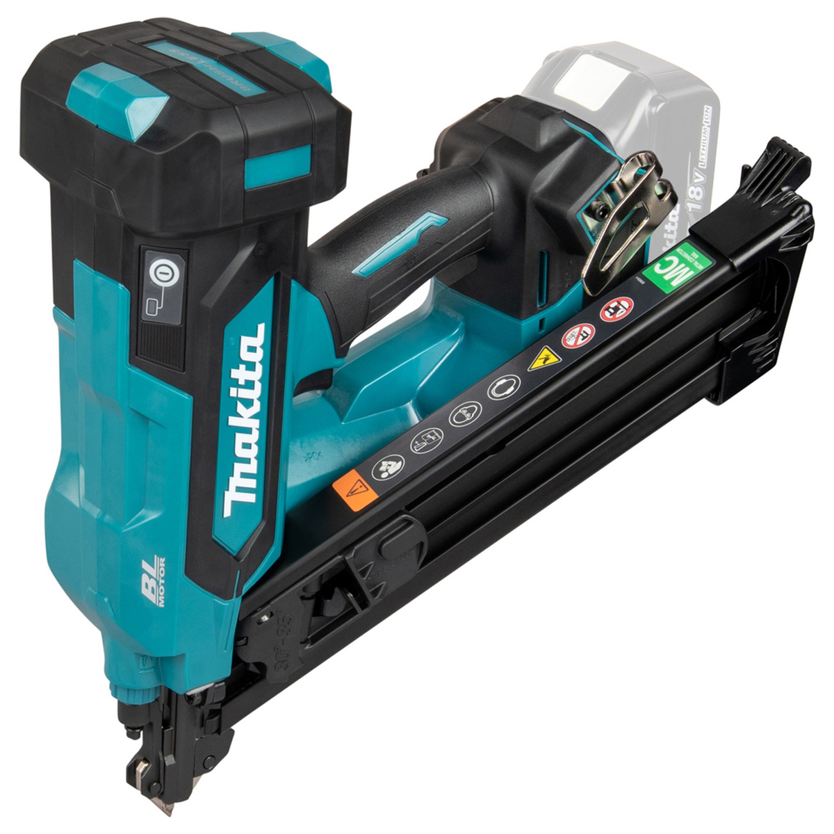 DBN640ZK - Chiodatrice per Connettori Metallici Makita DBN640ZK 18V