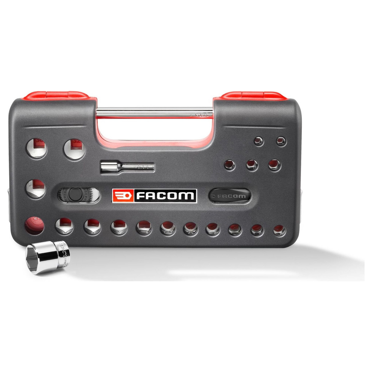 S.360DBOX4PB - Zestaw nasadek 1/2" Facom S.360DBOX4PB z grzechotką (22 szt.) - Zdjęcie 5