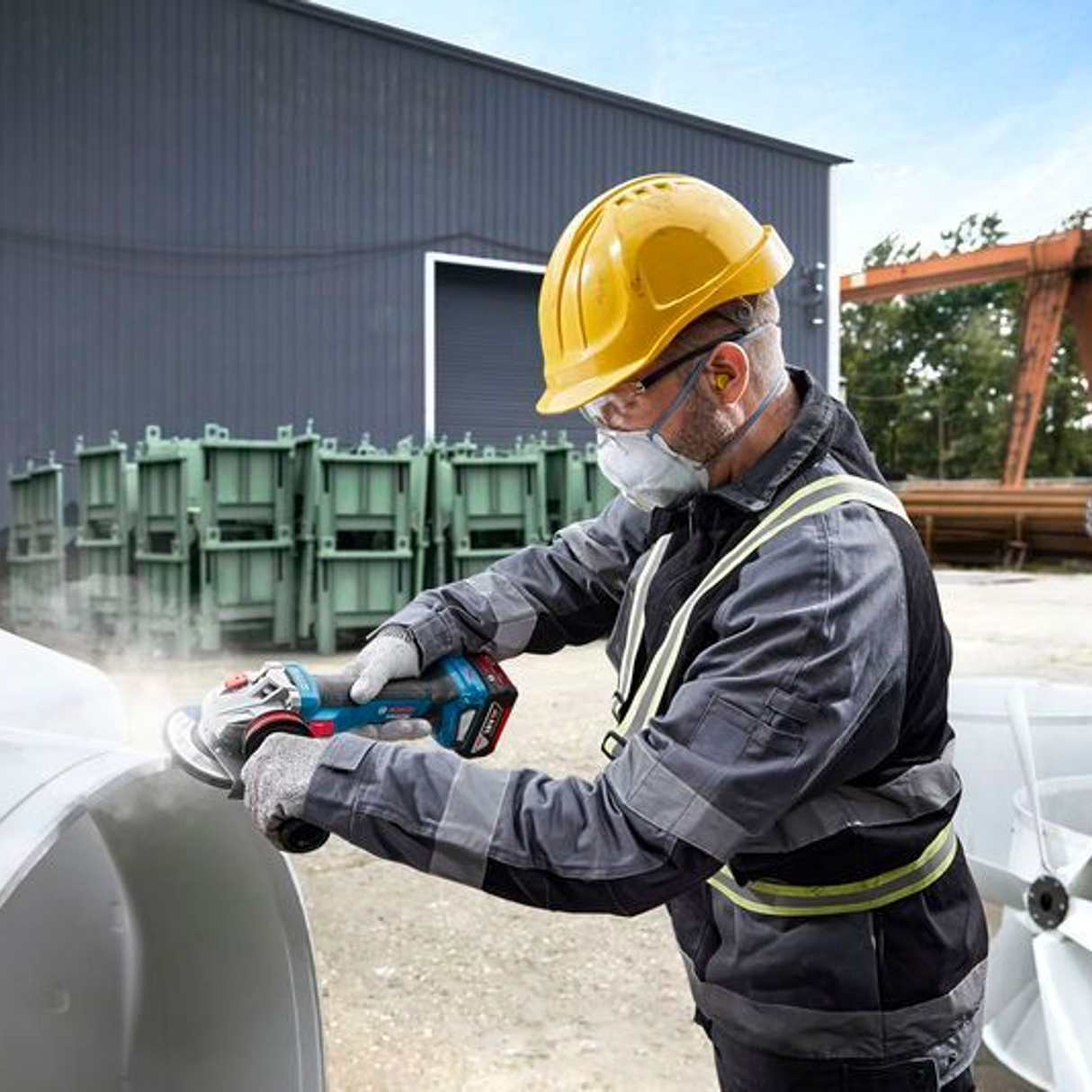 06019N4102 - Szlifierka kątowa Bosch GWS 18V-11 PRO 18V - Zdjęcie 23