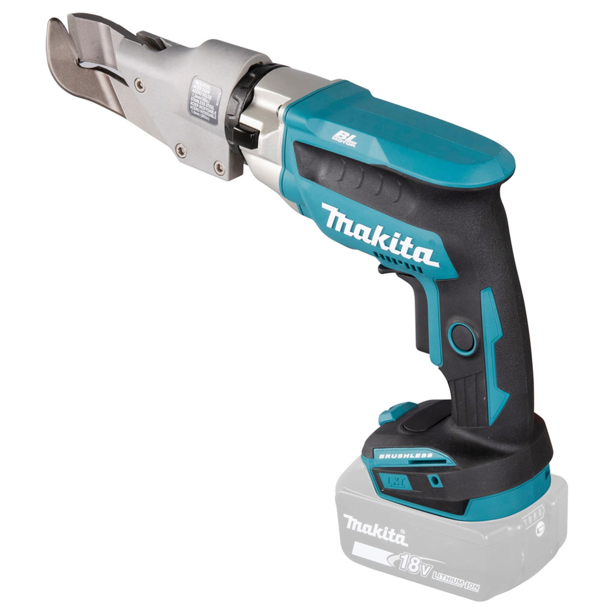 DJS131Z - Nożyce do metalu Makita DJS131Z LXT 18 V - Zdjęcie 3
