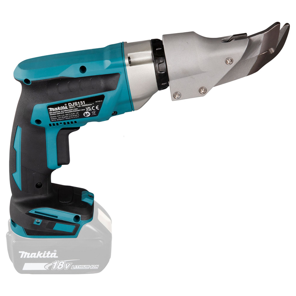 DJS131Z - Nożyce do metalu Makita DJS131Z LXT 18 V - Zdjęcie 6