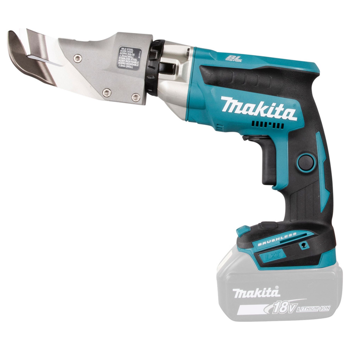 DJS131Z - Nożyce do metalu Makita DJS131Z LXT 18 V - Zdjęcie 9