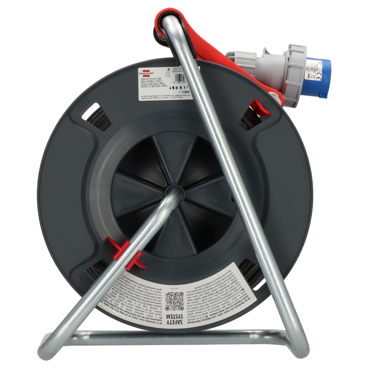 1132826 - Bęben kablowy Brennenstuhl ST 300 CEE IP67 25 m - Zdjęcie 4