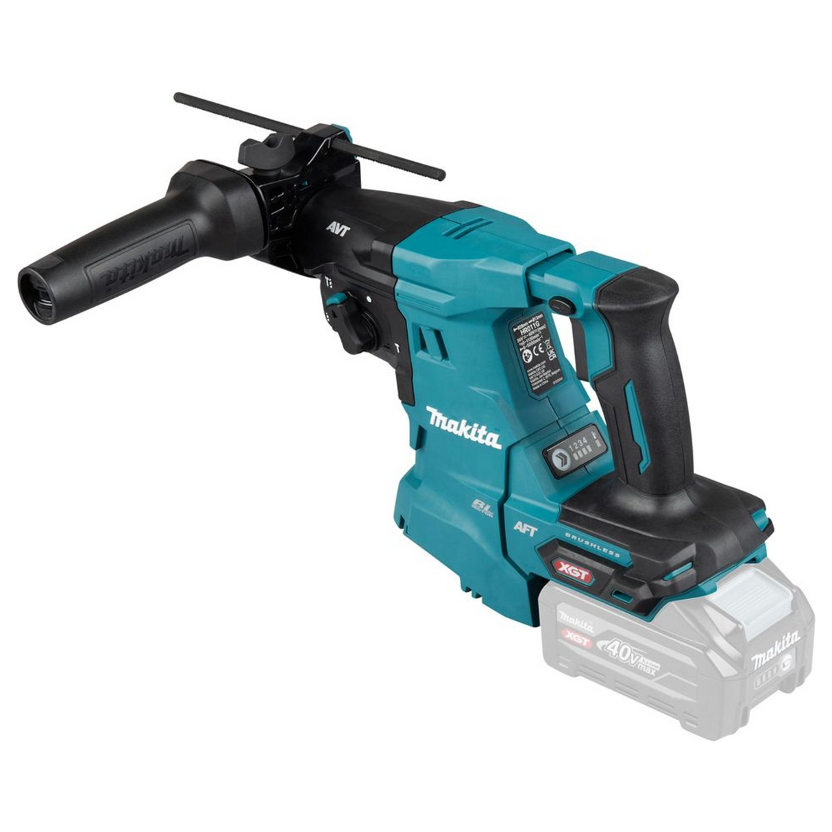 HR011GZ01 - Wiertarko-wkrętarka udarowa Makita HR011GZ01 40 V - Zdjęcie 3