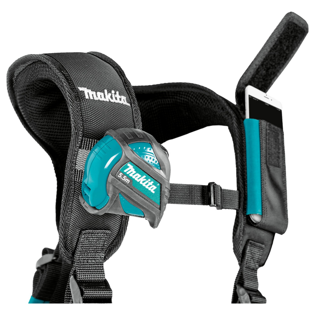 E-15372 - Makita E-15372 Wyściełane paski na ramię z uchwytem na smartfon - Zdjęcie 4