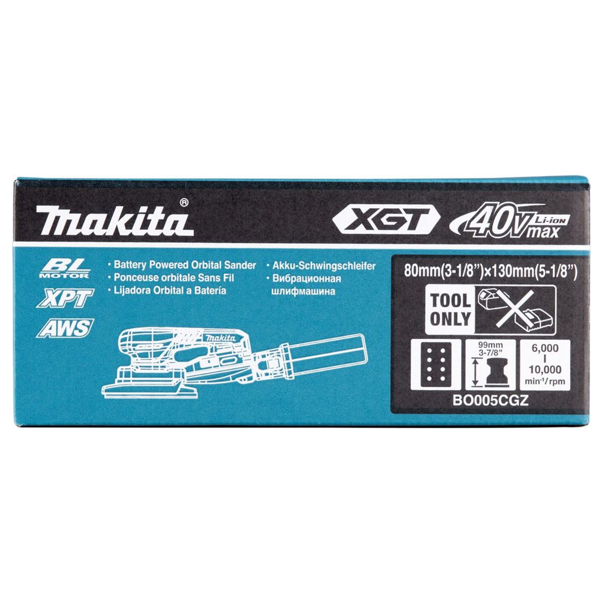 BO005CGZ - Szlifierka oscylacyjna Makita BO005CGZ 40 V - Zdjęcie 19