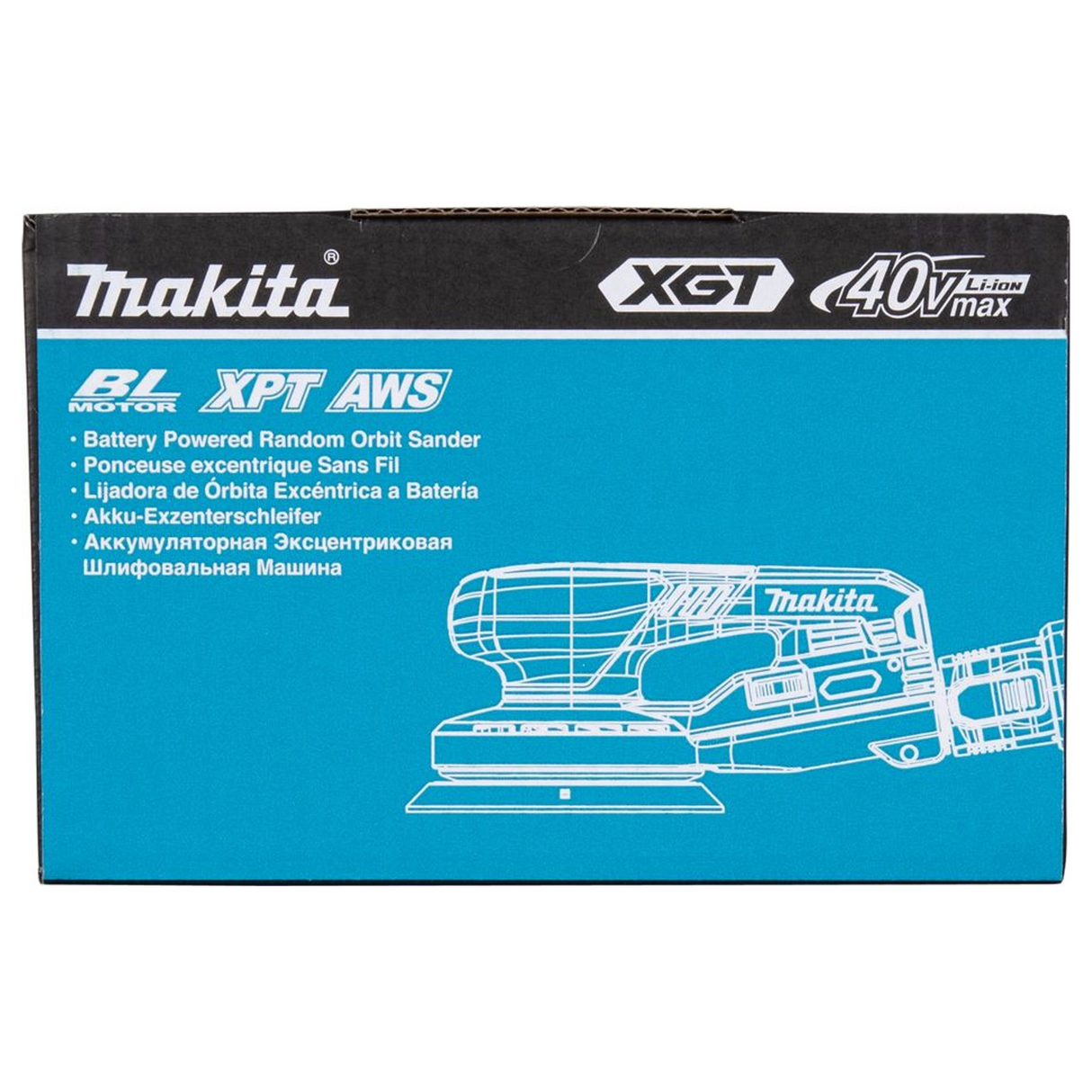 BO004CGZ - Szlifierka mimośrodowa Makita BO004CGZ 40 V - Zdjęcie 22