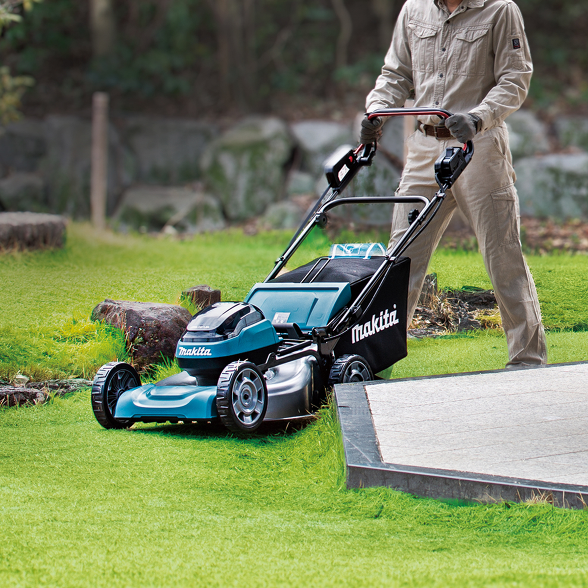 DLM540Z - Kosiarka samojezdna Makita DLM540Z LXT 18Vx2 53cm - Zdjęcie 21