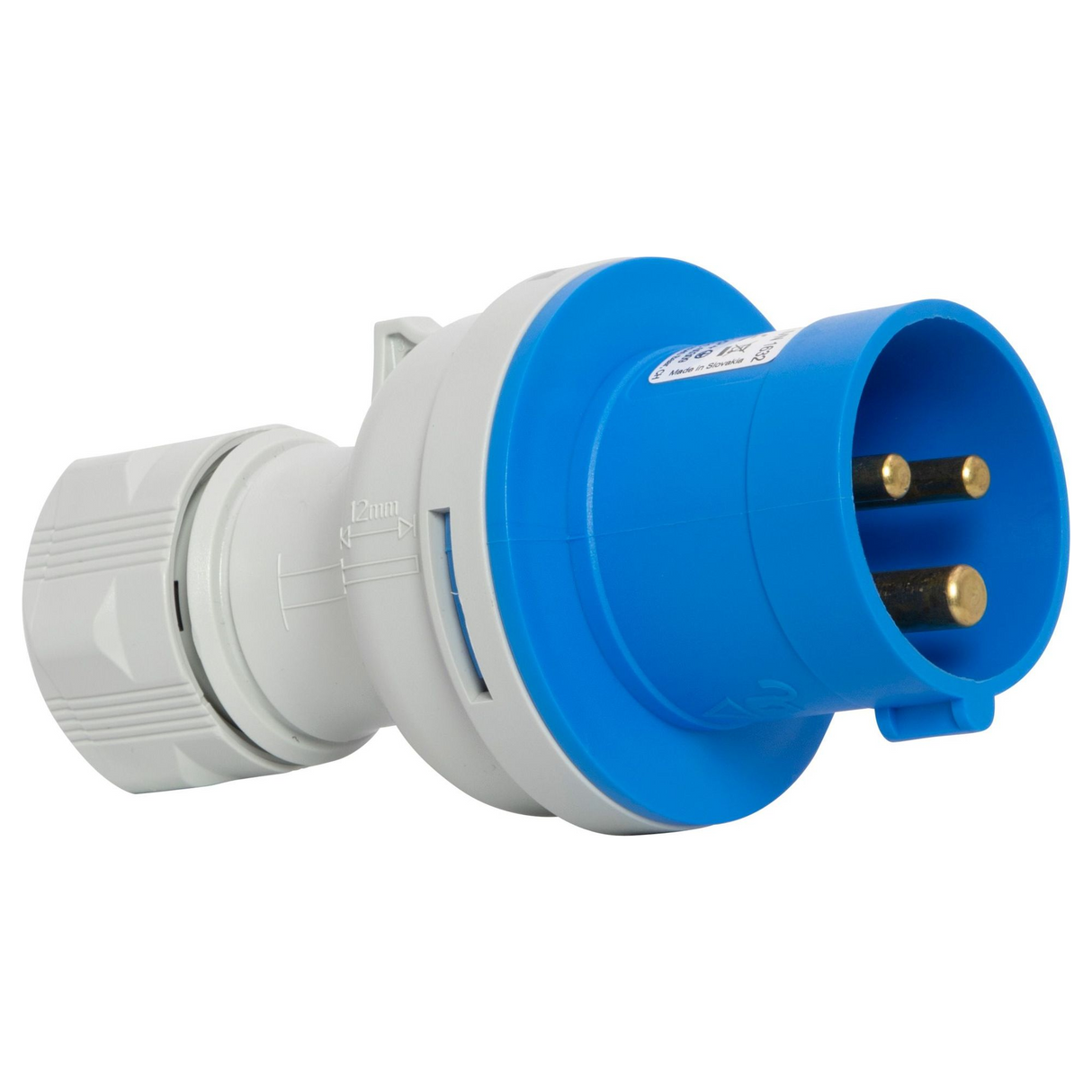 1081010786 - Wtyczka CEE Brennenstuhl IP54 230V 16A