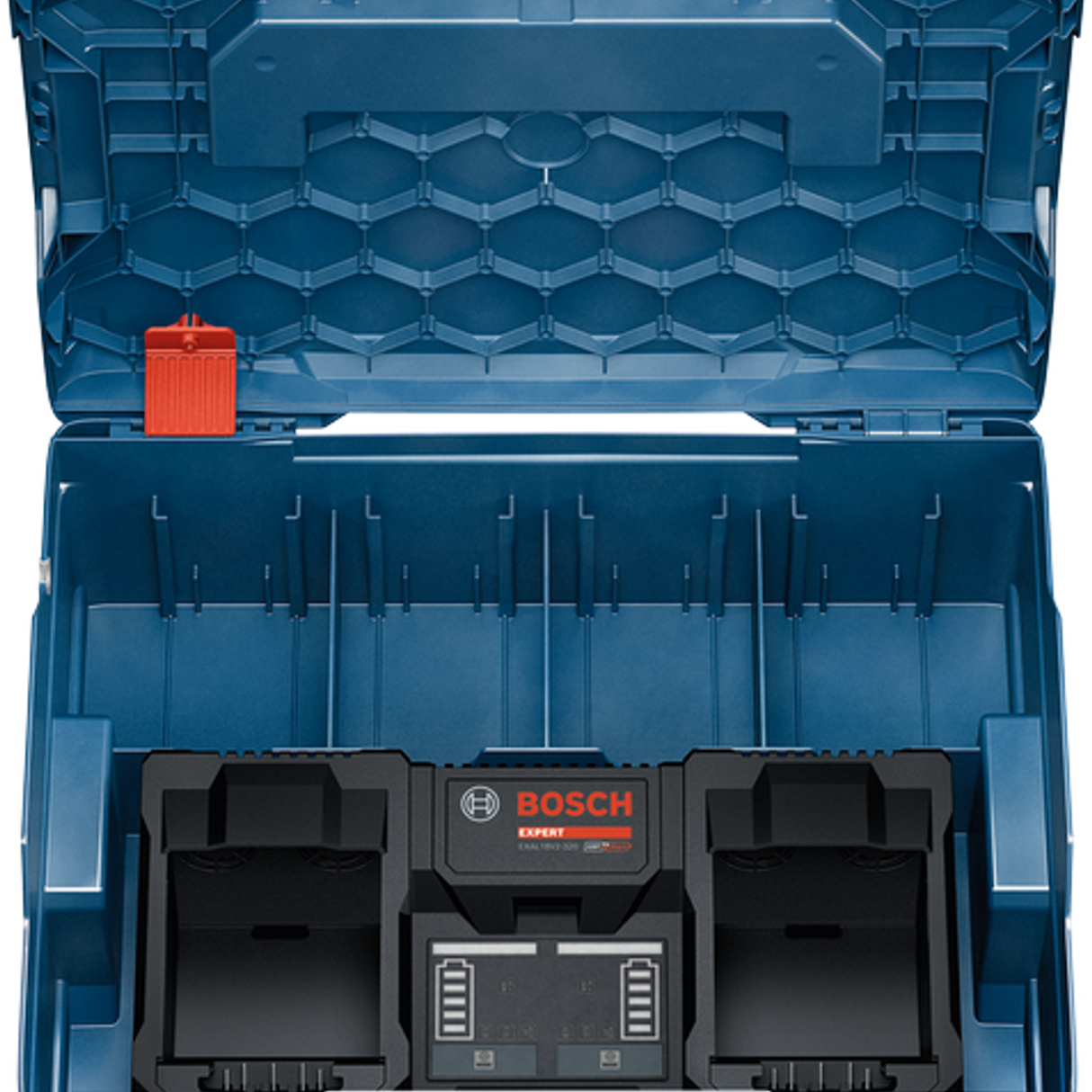 1600A02YG5 - Ładowarka akumulatorów Bosch Professional EXAL18V2-320 18 V - Zdjęcie 16