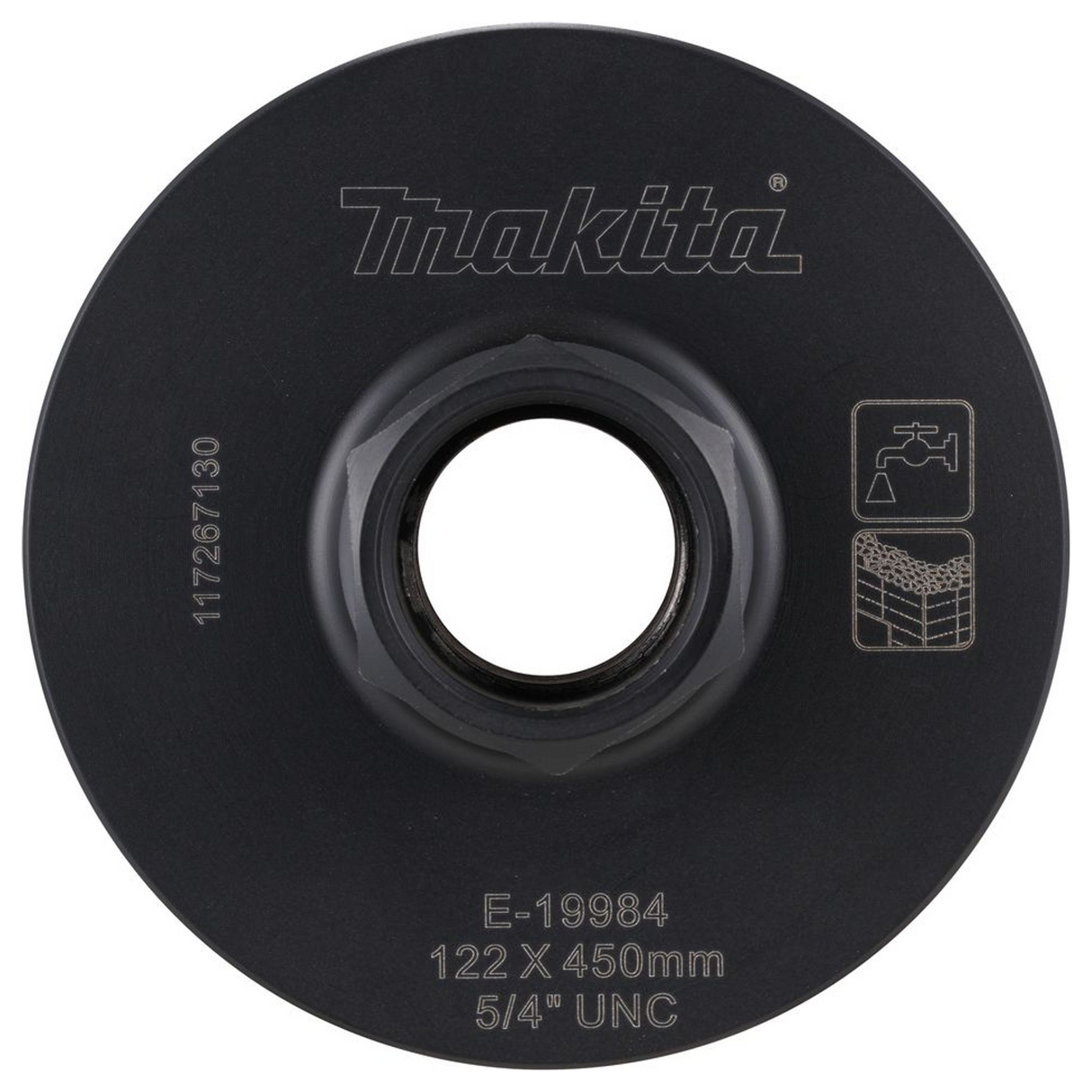 E-19984 - Makita E-19984 122x450mm Wet 1-1/4"UNC Diamond Crown - Zdjęcie 5