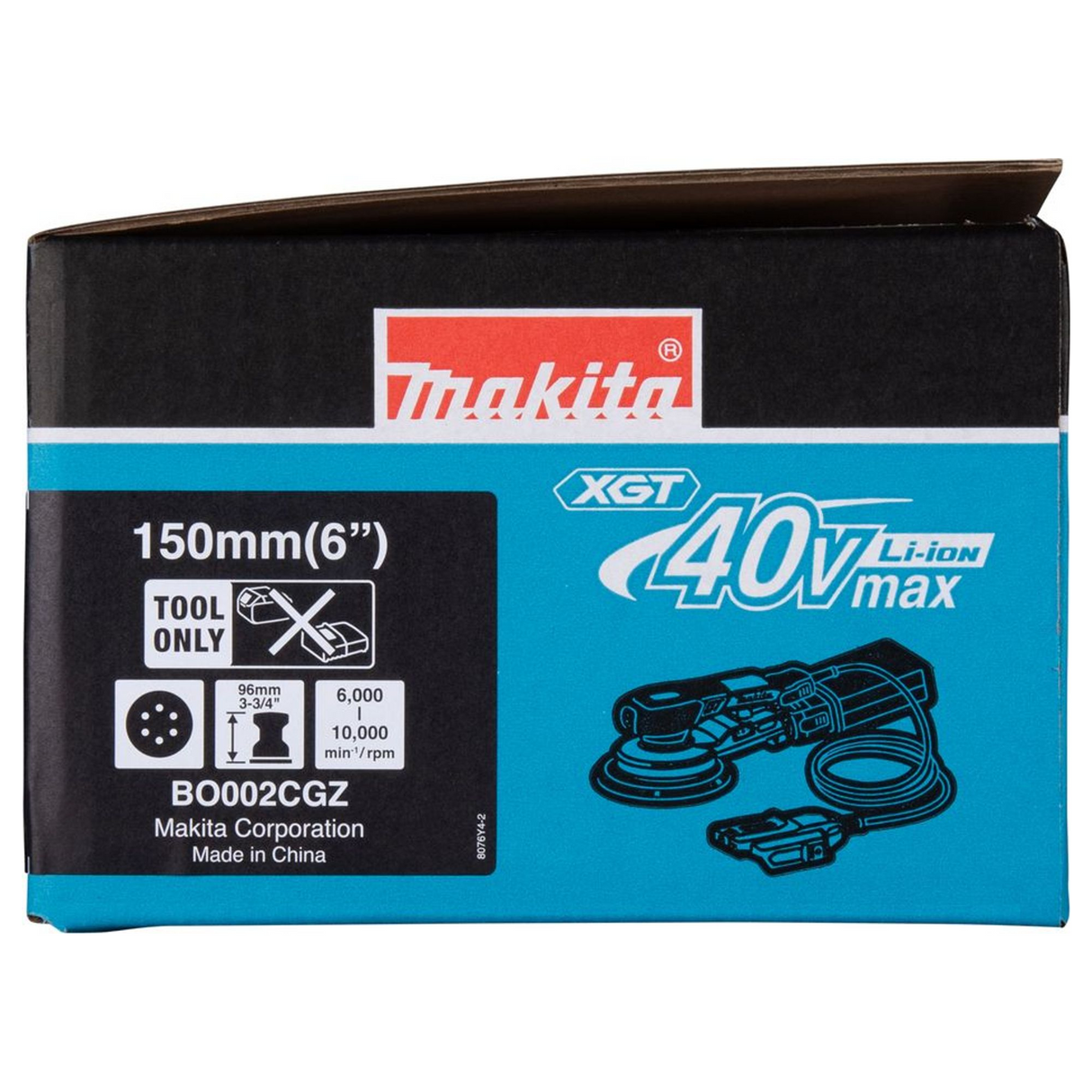 BO002CG - Szlifierka oscylacyjna Makita BO002CGZ 40 V - Zdjęcie 20