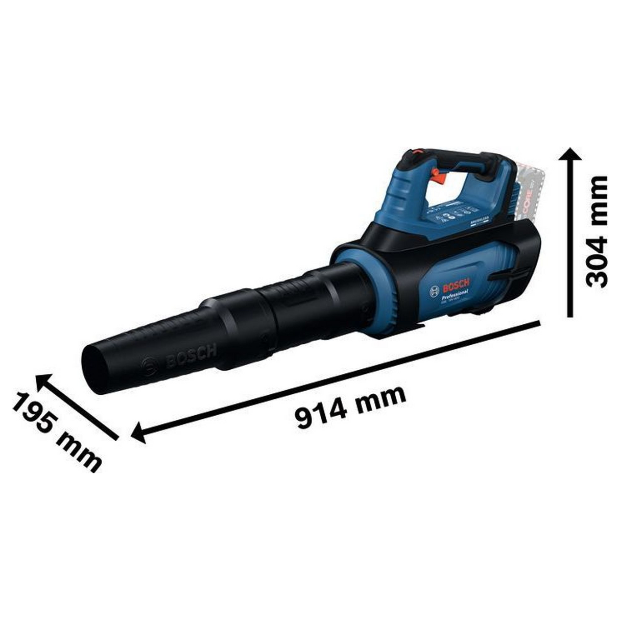 06008D2200 - Dmuchawa do liści Bosch GBL 18V-800 PRO 18 V - Zdjęcie 23