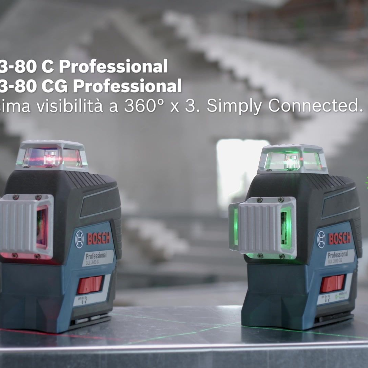 0601063R03 - Poziomica laserowa Bosch GLL 3-80 C PRO 12 V - Zdjęcie 7