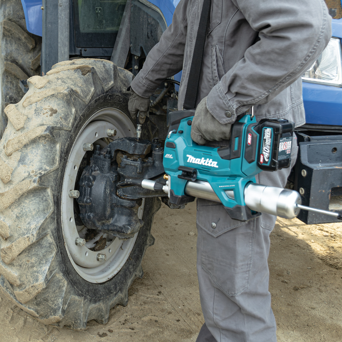 GP001GD201 - Makita GP001GD201 XGT 40V 2x2.5Ah Smarownica - Zdjęcie 21