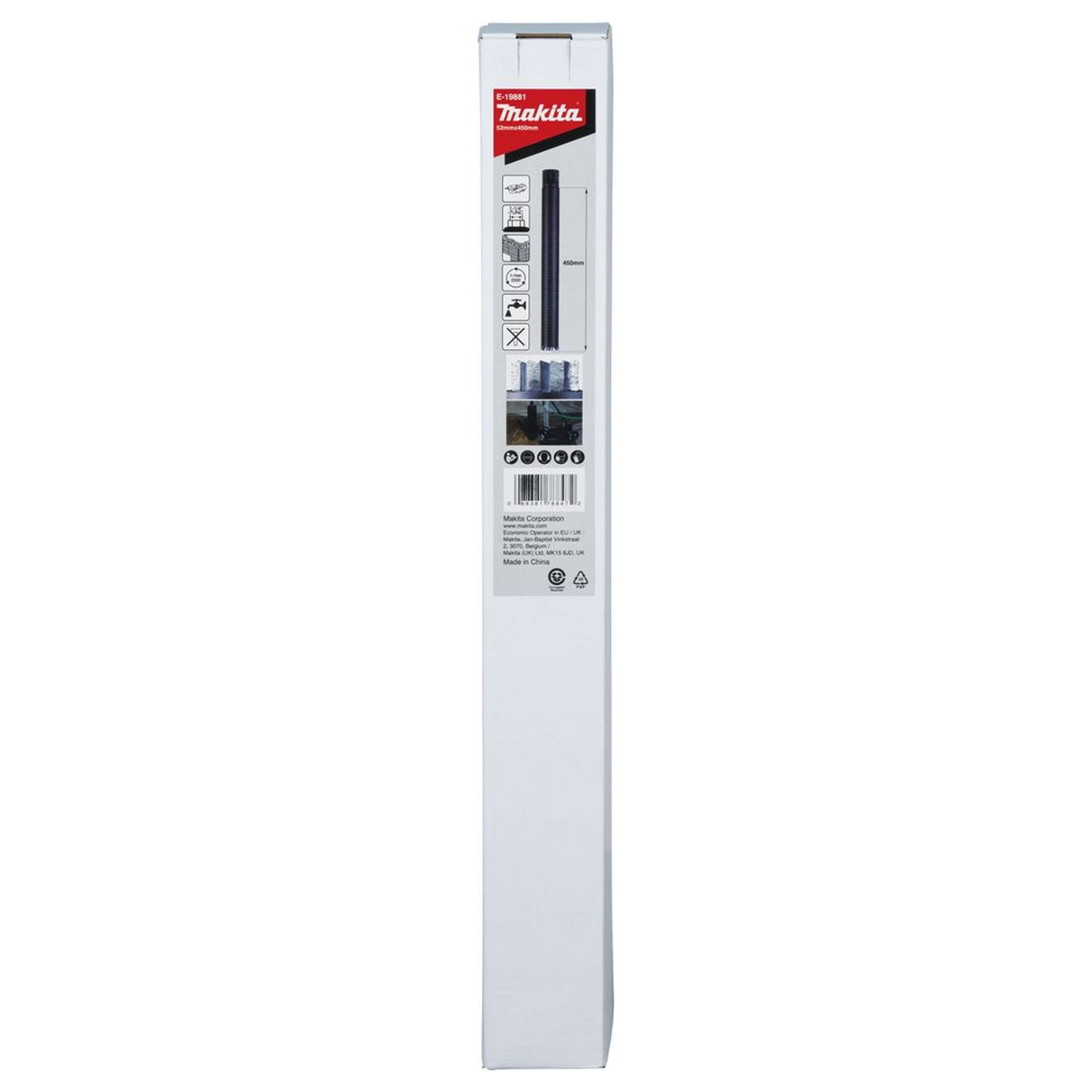 E-19881 - Makita E-19881 52x450mm Wet 1-1/4"UNC Diamond Crown - Zdjęcie 6