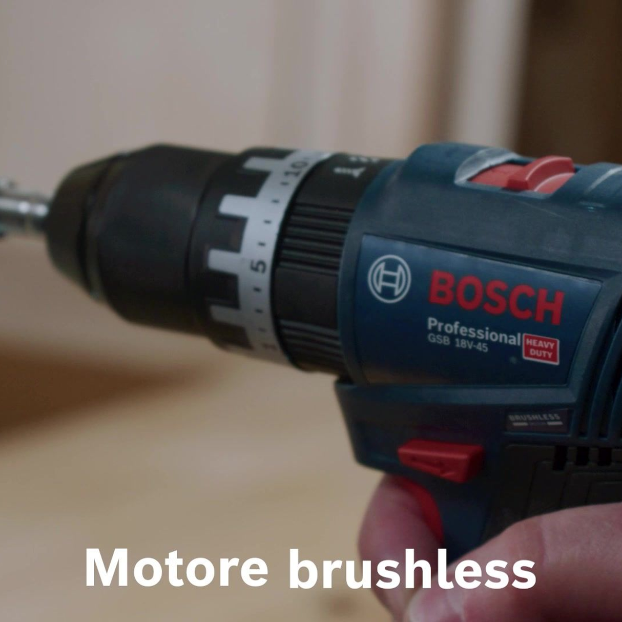 06019K3302 - Wiertarko-wkrętarka akumulatorowa Bosch GSB 18V-45 PRO 18 V 2 Ah - Zdjęcie 7