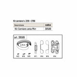 Kit Ferramenta Scrigno per Porta Mirr