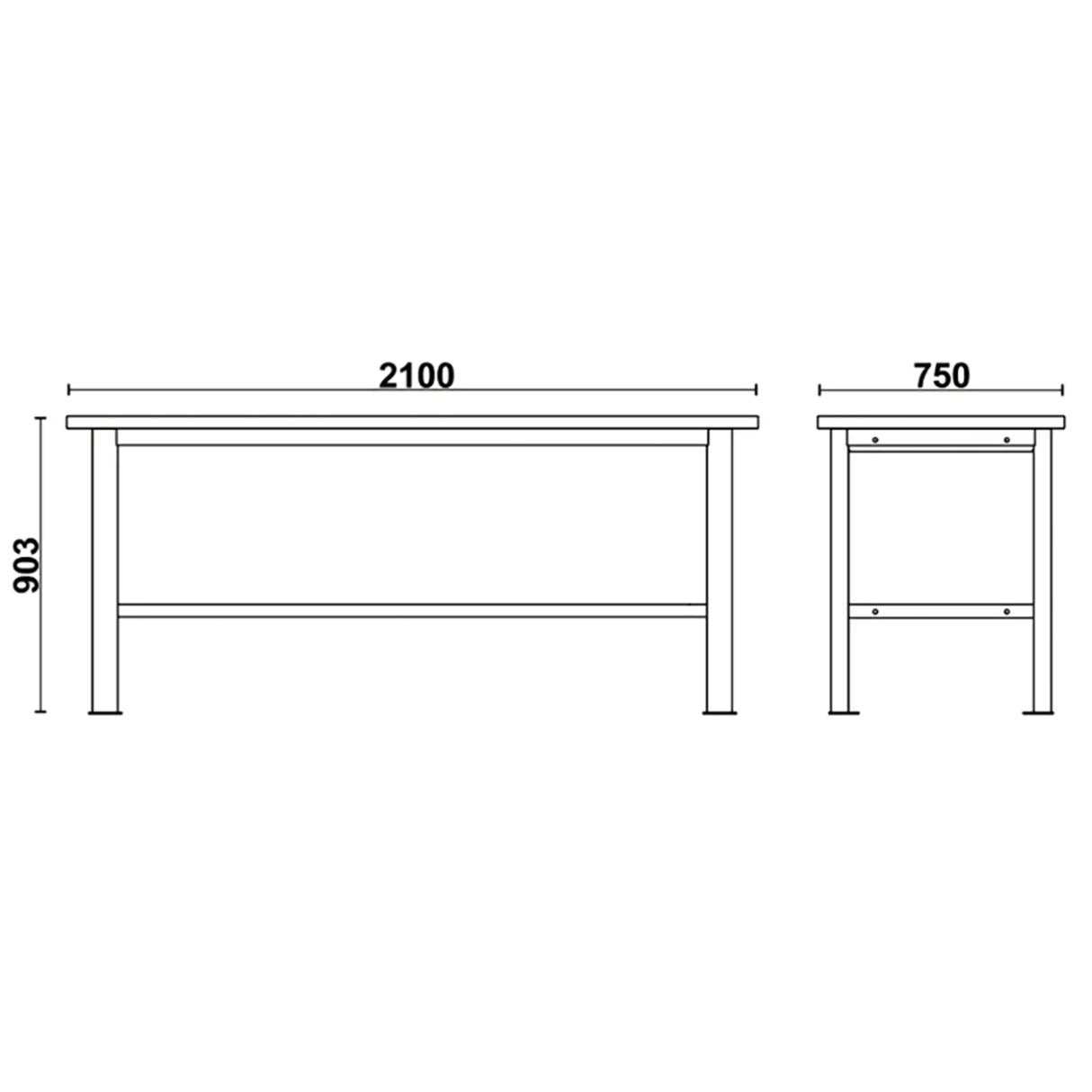 Banco da lavoro Beta C58BC-X2,1