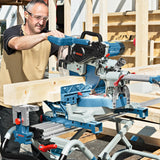 Piła ukosowa promieniowa Bosch GCM 12 SDE