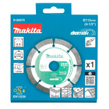 D-80070 - Segmentowana tarcza diamentowa Makita D-80070 115 mm - Zdjęcie 4