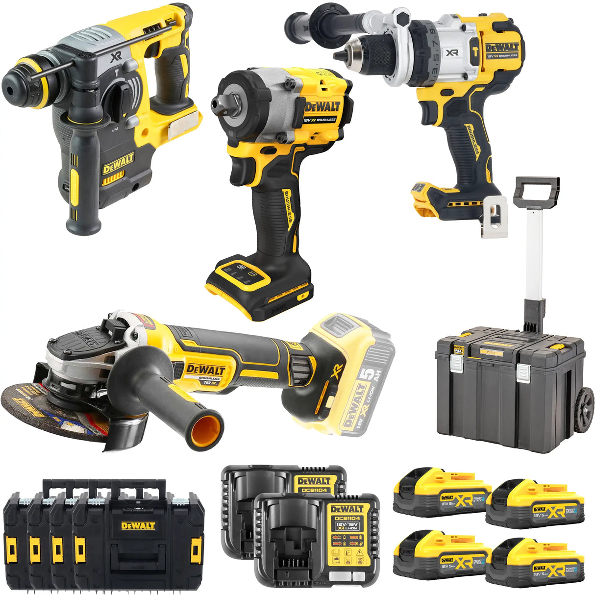 Zestaw Dewalt DCK5017H4T-IT 18 V 5 Ah