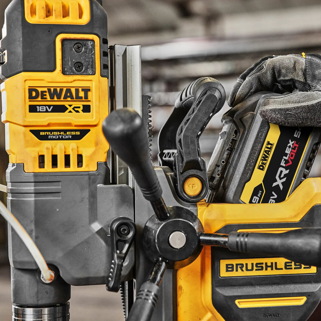 Trapano magnetico a colonna Dewalt DCD1623X2G-QW 18V 9Ah