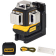 Dewalt DCLE14361GB-XJ Zielony laser wieloliniowy