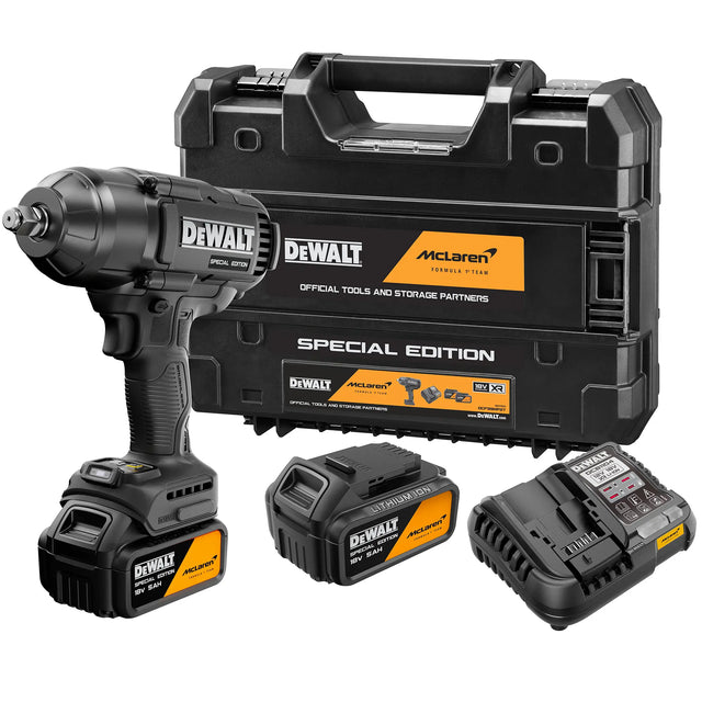 Avvitatore a impulsi Dewalt McLaren DCF99MP2T-QW 18V 5Ah