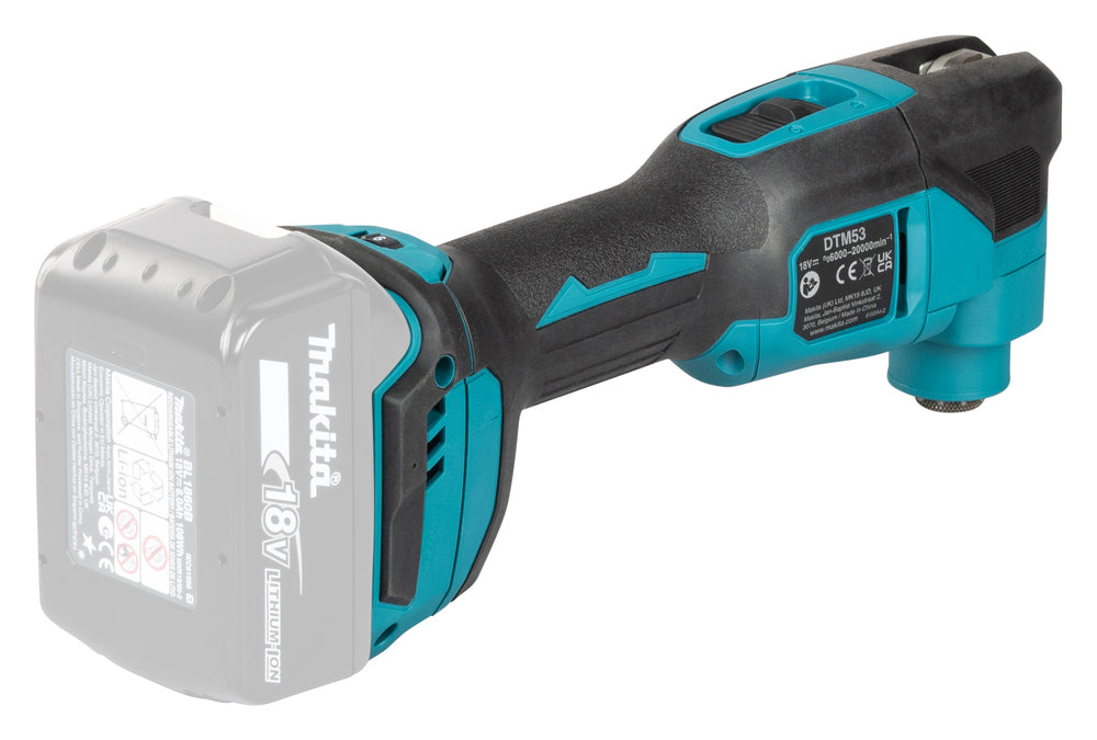DTM53ZX1 - Utensile Multifunzione Makita DTM53ZX1 18V - Immagine 5