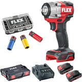 Avvitatore a impulsi Flex 18 V IW 1/2" 400 EC 18V 2.5Ah