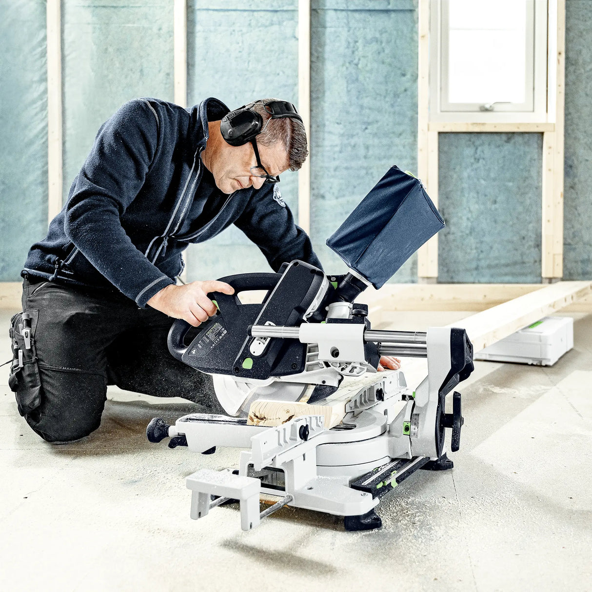 Troncatrice radiale Festool KSC 60 EB 18V 5Ah I-Plus