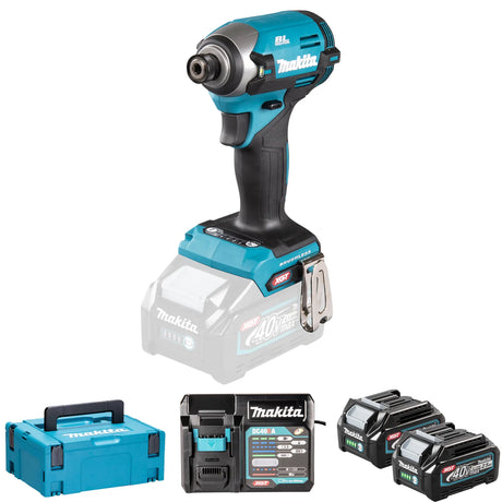 Avvitatore a impulsi Makita TD003GD201 40V 2.5Ah