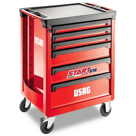 Carrello START USAG 516 ST6PM con Assortimento Manutenzione 157pz