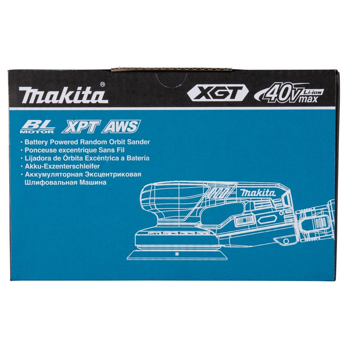 BO003CGZ - Szlifierka mimośrodowa Makita BO003CGZ 40 V - Zdjęcie 21