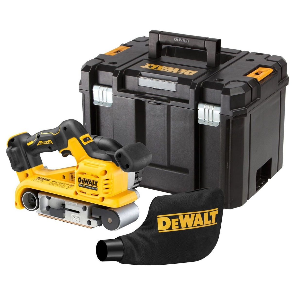 DCW220NT-XJ - Szlifierka taśmowa Dewalt DCW220NT-XJ 18 V - Zdjęcie 12