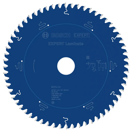 2608902213 - Tarcza piły tarczowej Bosch Expert Laminate do laminatów