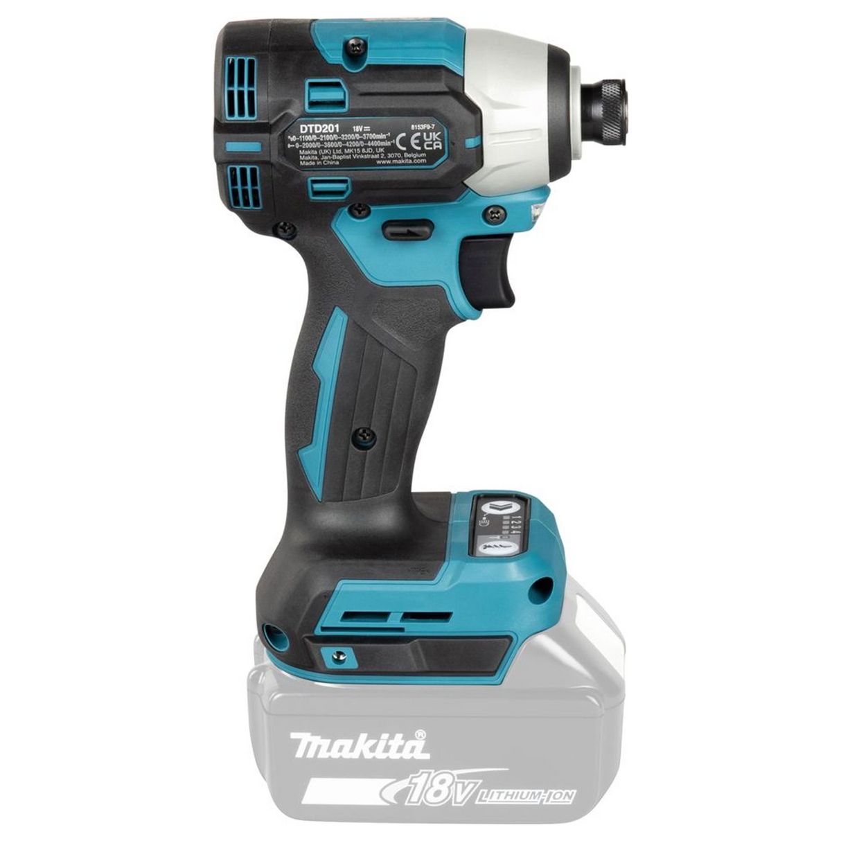 DTD201ZJ - Avvitatore a impulsi Makita DTD201ZJ 18V - Immagine 6