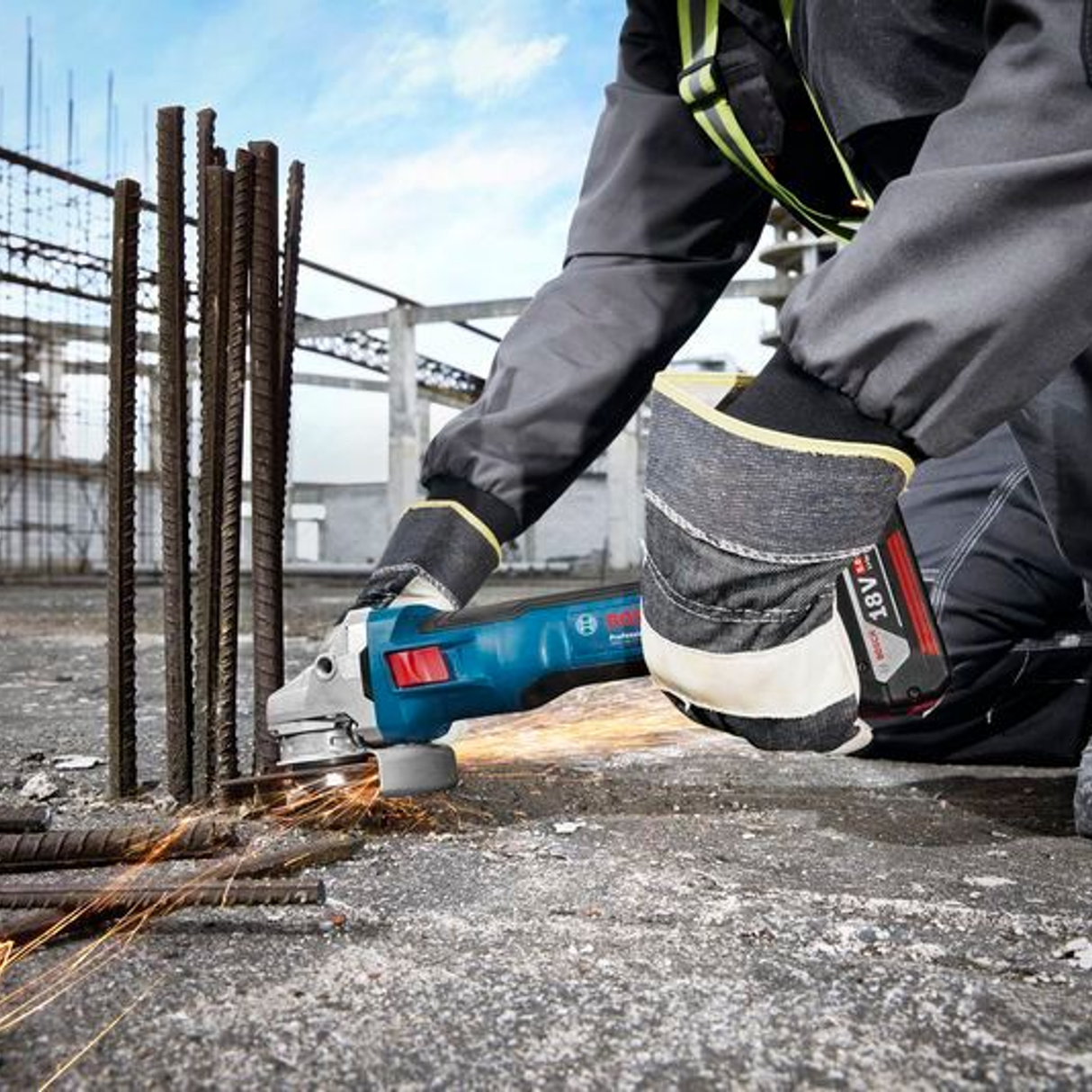 06019N4102 - Szlifierka kątowa Bosch GWS 18V-11 PRO 18V - Zdjęcie 25