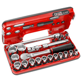 SL.DBOX1GRPPB - Set Chiavi a Bussola Facom SL.DBOX1GRPPB 1/2" OGV Grip 21 pezzi - Immagine 3