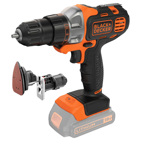 Kit Multievo Black+Decker MT218S1A-QW 18V 1.5Ah