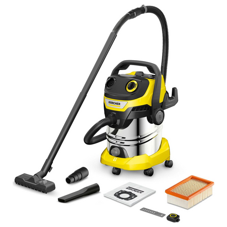 1.628-384.0 - Odkurzacz Kärcher WD 5 Control S 1200W 25L do pracy na mokro i sucho